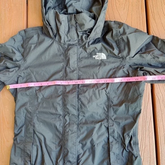 The North Face Hyvent Lightweight Jacket Black Zip Up Windbreaker Women's Small - Picture 7 of 13